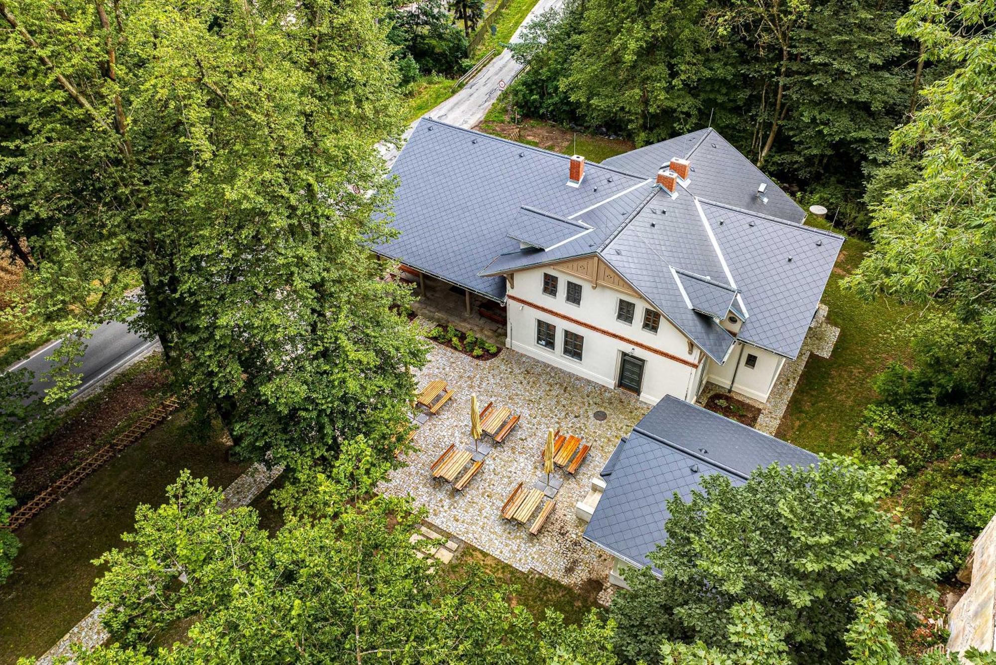 Hotel Vyletni Restaurace Rudolfov Jindřichŭv Hradec Esterno foto
